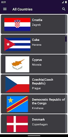 Flags of the World Quiz - Screenshot 3
