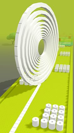 Rolly Paper -Toilet Paper Game - Screenshot 1