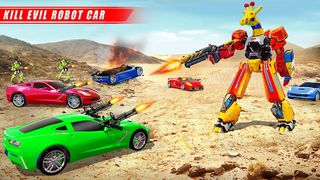 Giraffe Robot Car Transform - Screenshot 3