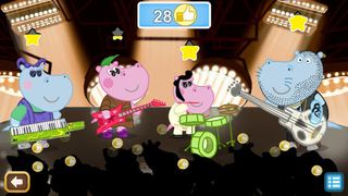 Queen Party Hippo: Music Games - Screenshot 2