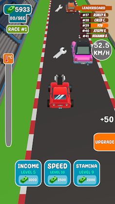 Merge Car Racing - Screenshot 3