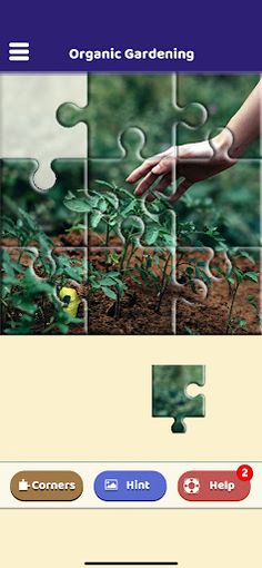 Organic Gardening Puzzle - Screenshot 1