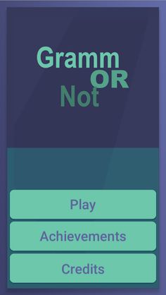 GrammOrNot - Screenshot 1