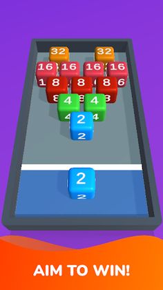 Crush Cube: 2048 3D merge game - Screenshot 2