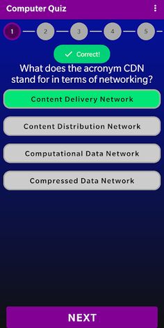 Computer Quiz - Trivia Game - Screenshot 1