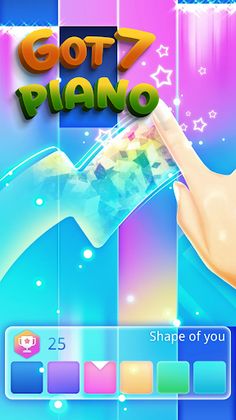 GOT7 songs Piano Tiles - Screenshot 2