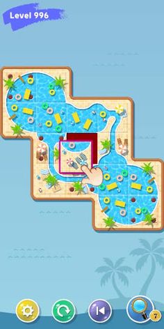 IQ Puzzles Swimming Pool - Screenshot 4