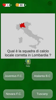 Quiz calcio serie A - Screenshot 1