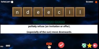 Unscramble Jumble - Word Wood - Screenshot 3