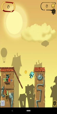 Cross The Roofs - Robot Game - Screenshot 3