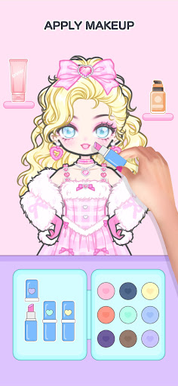 Pink Paper Doll - Screenshot 1