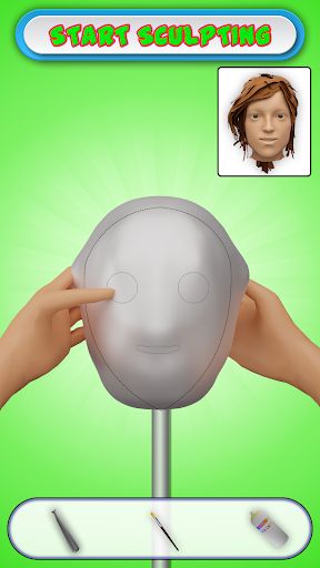 Face Sculpt 3D: Clay Games - Screenshot 3