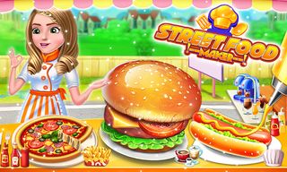 Street Food Pizza Cooking Game - Screenshot 2