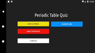 Periodic Table Quiz - Screenshot 2