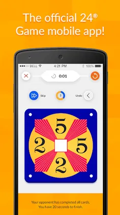 24 Game – Math Card Game - Screenshot 1