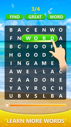 Word Move - Search& Find Words - Screenshot 2