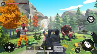 Zombie Shooter: Poly Gun Games - Screenshot 2