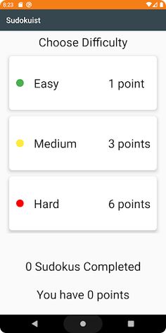 Sudokuist - Screenshot 1