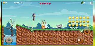 Run Wednesday Addams Adventur - Screenshot 1