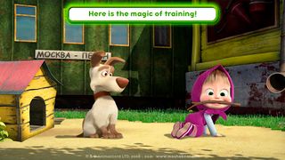 Masha and the Bear: Aliens - Screenshot 1
