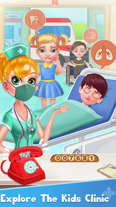 Doctor Kids - Simulator Games - Screenshot 2