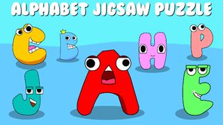 Alphabet Jigsaw Puzzles - Screenshot 1