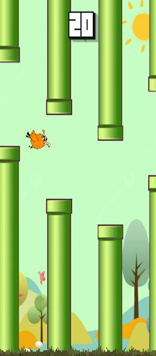 2D Flying Bird - Screenshot 2