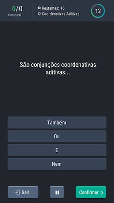 Decore as Conjunções! - Screenshot 3