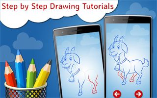 How to Draw Farm Animals Step - Screenshot 2