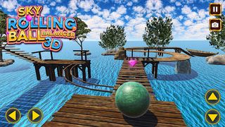 Sky Rolling Ball Balancer 3D - Screenshot 2