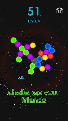 HEXTETRIS - Hexagons Blocks Pu - Screenshot 1