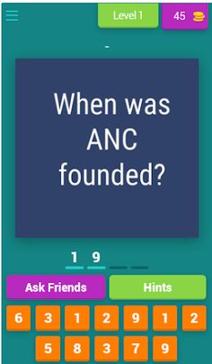 ANC QUIZ MASTER - Screenshot 1