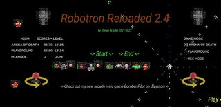 Robotron Reloaded Retro Arcade - Screenshot 1