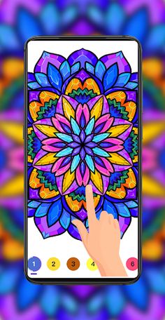 Mandala Flower:Color Master by - Screenshot 1