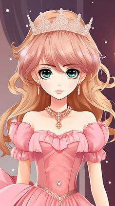 Anime Princess Dress Up - Screenshot 1
