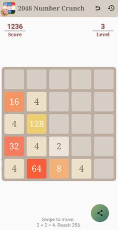2048 Number Crunch - Screenshot 4