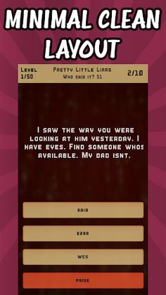 Pretty Little Liars Quiz - Screenshot 2