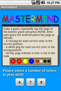 MasterMind - Screenshot 1