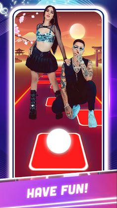 Jogo Kim Loaiza Tiles Hop Game - Screenshot 4