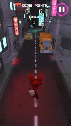 Fox Run Express - Neon City - Screenshot 2