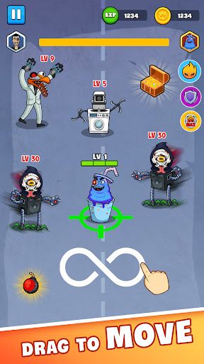 Grim Evolution: Purple Monster - Screenshot 2