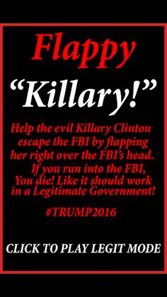 Flappy Hillary "Killary" - Screenshot 2