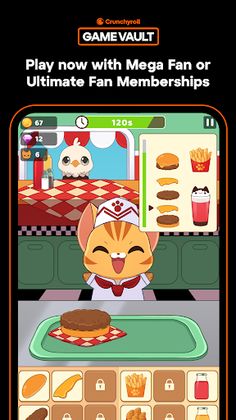 Crunchyroll: Kawaii Kitchen - Screenshot 2