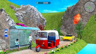 City Rikshaw Drive- 3D Tuk tuk - Screenshot 2