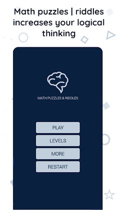 Math riddles: logic math games - Screenshot 1