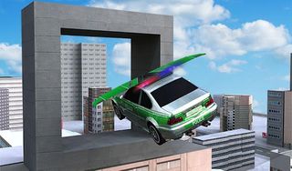 Police Flying Car 3D Simulator - Screenshot 2