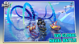 Pirate Code - PVP Sea Battles - Screenshot 1