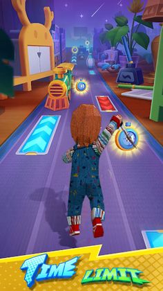Subway Chucky Runner skyboard - Screenshot 2