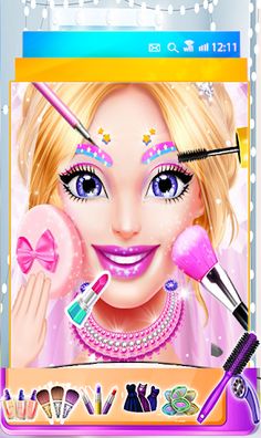 لعبة وضع المكياج - العاب بنات - Screenshot 4