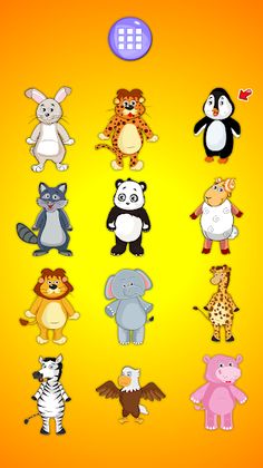 Dress Up and games Animals - Screenshot 4